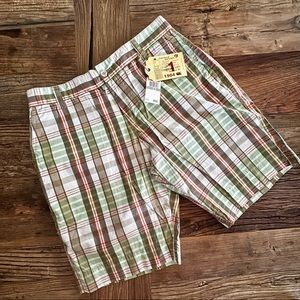 🍁 SALE CANTERBURY OF NEW ZEALAND Plaid Walking Shorts